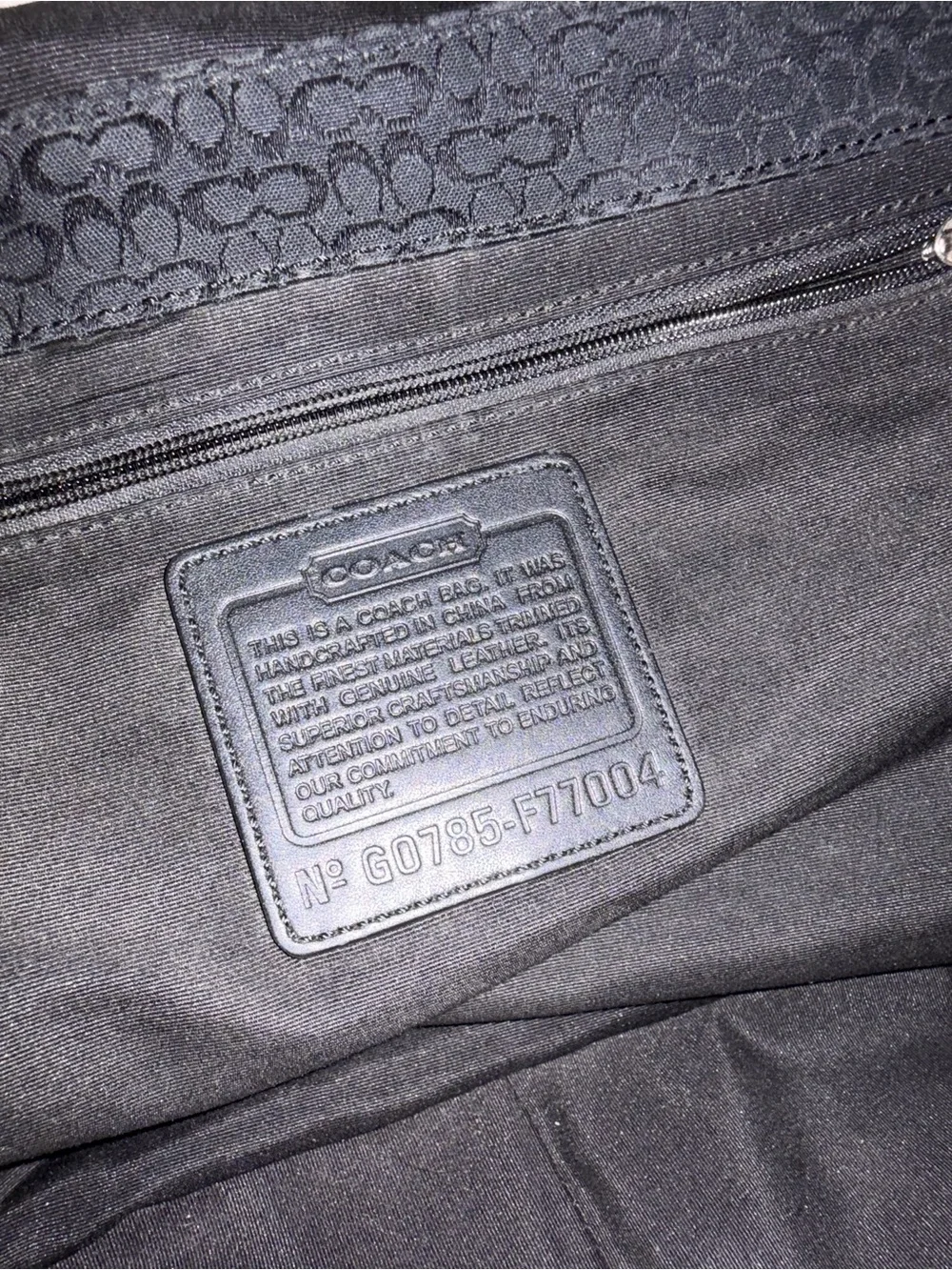 Coach Signature Hudson Commuter Laptop Work School Messenger Bag